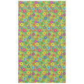 Nappe Fleur mignonne fête d'anniversaire (Devant)