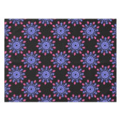 Nappe Fleur néon bleue et rouge (Devant (Horizontal))