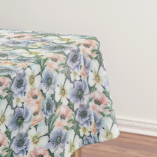 Nappe Fleur pastel aquarelle douce (In Situ)