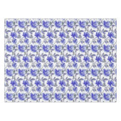 Nappe Fleur Rose bleu élégant (Devant (Horizontal))