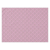 Nappe Fleur rose botanique de géranium sur toute couleur (Devant (Horizontal))