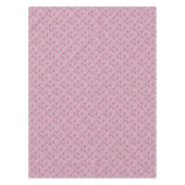 Nappe Fleur rose botanique de géranium sur toute couleur (Devant)