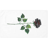 Nappe Fleur rose noire (Devant (Horizontal))