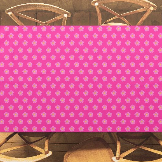 Nappe Fleur Rose rose Moss Motif sans couture sur