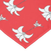 Nappe Fleur Rouge (Angle)