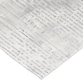 Nappe Fleur rustique et calligraphie - Papier Brown viei (Angle)
