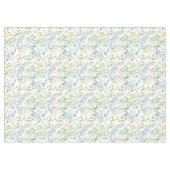 Nappe Fleur sauvage à l'aquarelle bleue (Devant (Horizontal))