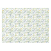 Nappe Fleur sauvage aquarelle bleue (Devant (Horizontal))