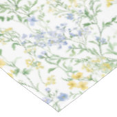 Nappe Fleur sauvage aquarelle bleue (Angle)