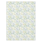 Nappe Fleur sauvage aquarelle bleue (Devant)