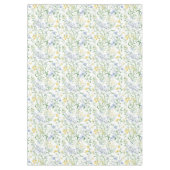 Nappe Fleur sauvage aquarelle bleue (Devant)