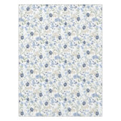 Nappe Fleur sauvage aquarelle bleue (Devant)
