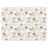 Nappe Fleur sauvage aquarelle bohème (Devant (Horizontal))