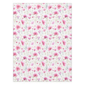 Nappe Fleur sauvage aquarelle rose  (Devant)
