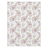 Nappe Fleur sauvage aquarelle rose et blanc (Devant)