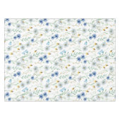 Nappe Fleur sauvage couleur bleu violet (Devant (Horizontal))