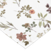 Nappe Fleur sauvage de Bourgogne verte (Angle)