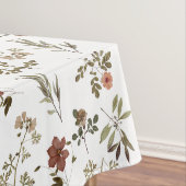 Nappe Fleur sauvage de Bourgogne verte (In Situ)