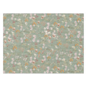 Nappe Fleur sauvage Vert Sage Mariage Boho Dans Bloom Ga (Devant (Horizontal))