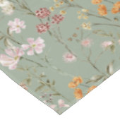 Nappe Fleur sauvage Vert Sage Mariage Boho Dans Bloom Ga (Angle)