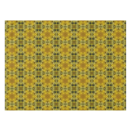 Nappe Fleur soleil éclate dorée (Devant (Horizontal))