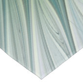 Nappe Fleur verte abstraite moderne fractale violette (Angle)