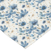 Nappe Fleurie Papillon Bleu (Angle)