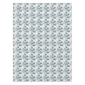 Nappe Fleurie Papillon Bleu (Devant)