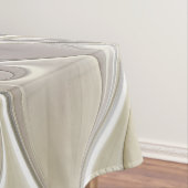 Nappe Fleurir Avec Or Moderne Fleur Abstraite Fractale (In Situ)