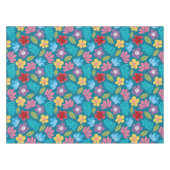 Nappe Fleurs abstraites colorées motif (Devant (Horizontal))