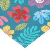 Nappe Fleurs abstraites colorées motif (Angle)