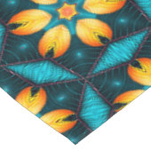 Nappe Fleurs Abstraites jaunes (Angle)