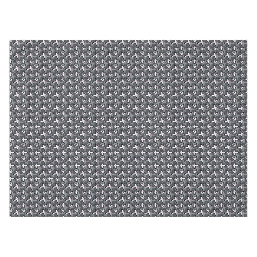 Nappe Fleurs abstraites roses et modernes (Devant (Horizontal))