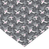 Nappe Fleurs abstraites roses et modernes (Angle)