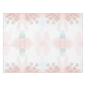 Nappe Fleurs Aquarelle Rose Romantique (Devant (Horizontal))