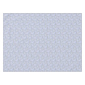 Nappe Fleurs blanches en bleu (Devant (Horizontal))