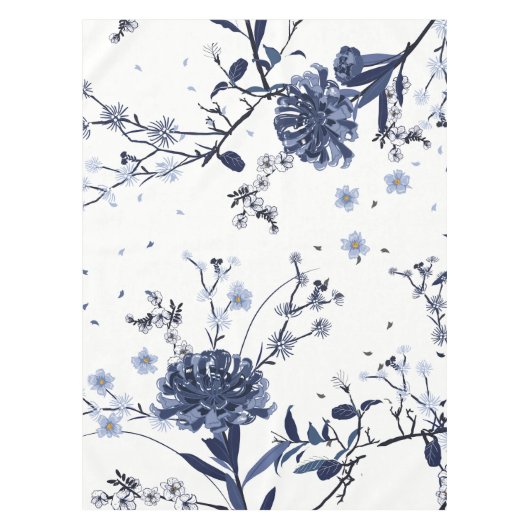 Nappe Fleurs bleues (Devant)