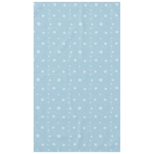 Nappe Fleurs Bleues Bleues Blancs (Devant)