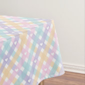 Nappe Fleurs bleues et beiges (In Situ)