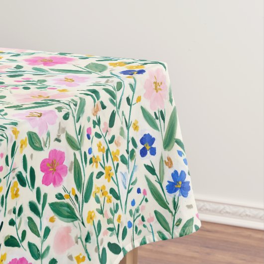 Nappe Fleurs Colorées (In Situ)