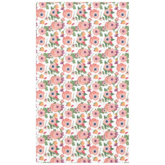 Nappe Fleurs colorées mignonnes (Devant)