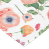 Nappe Fleurs colorées mignonnes (Angle)