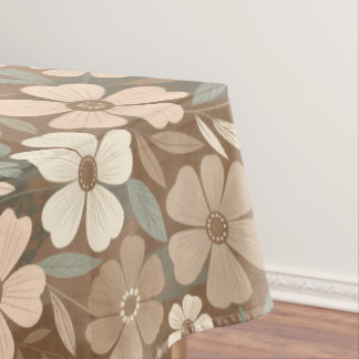 Nappe Fleurs contemporaines du folklore qui s'épanouisse