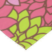 Nappe Fleurs Dahlia, Fleurs Colorées, Motif Floral (Angle)