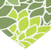 Nappe Fleurs Dahlia, Motif De Fleurs, Dahlia Verte (Angle)