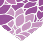 Nappe Fleurs Dahlia, Motif De Fleurs, Dahlia Violet (Angle)