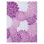 Nappe Fleurs Dahlia, Motif De Fleurs, Dahlia Violet (Devant)