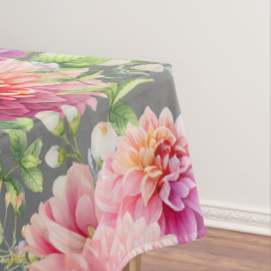 Nappe Fleurs Dahlia Roses