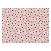 Nappe Fleurs d'anémone roses et blanches douces (Devant (Horizontal))