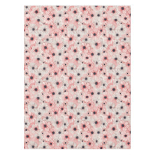 Nappe Fleurs d'anémone roses et blanches douces